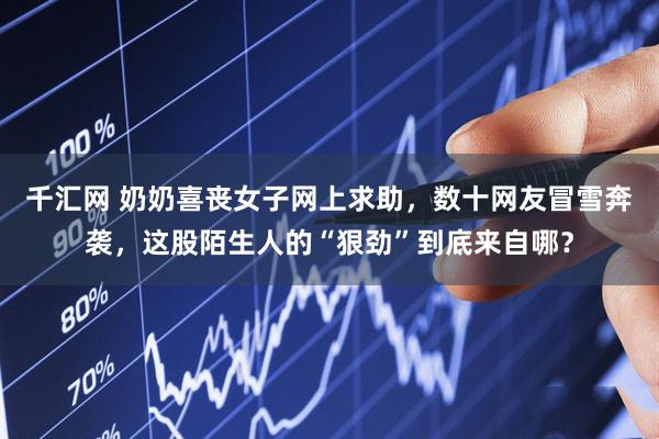 千汇网 奶奶喜丧女子网上求助，数十网友冒雪奔袭，这股陌生人的“狠劲”到底来自哪？